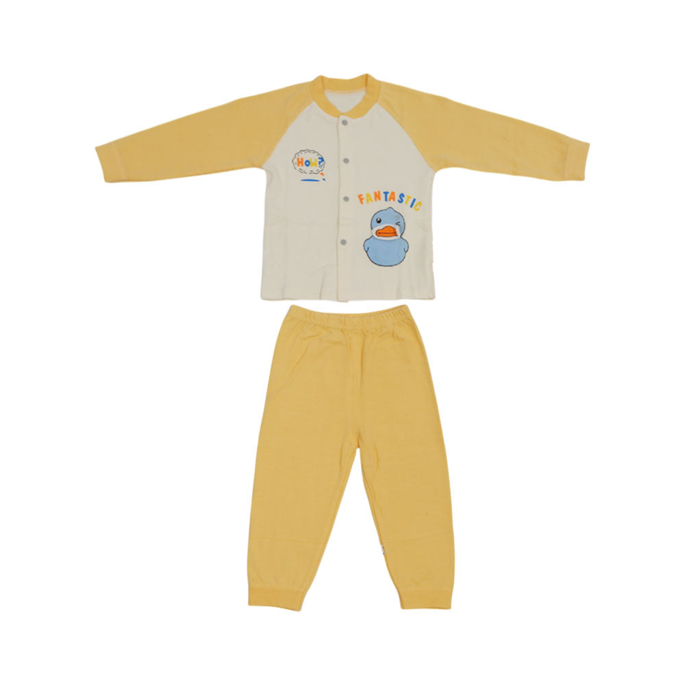 BOYS L/S 2PC PAJAMA SUIT L/W NZS-25 6-9M 26136 A.G