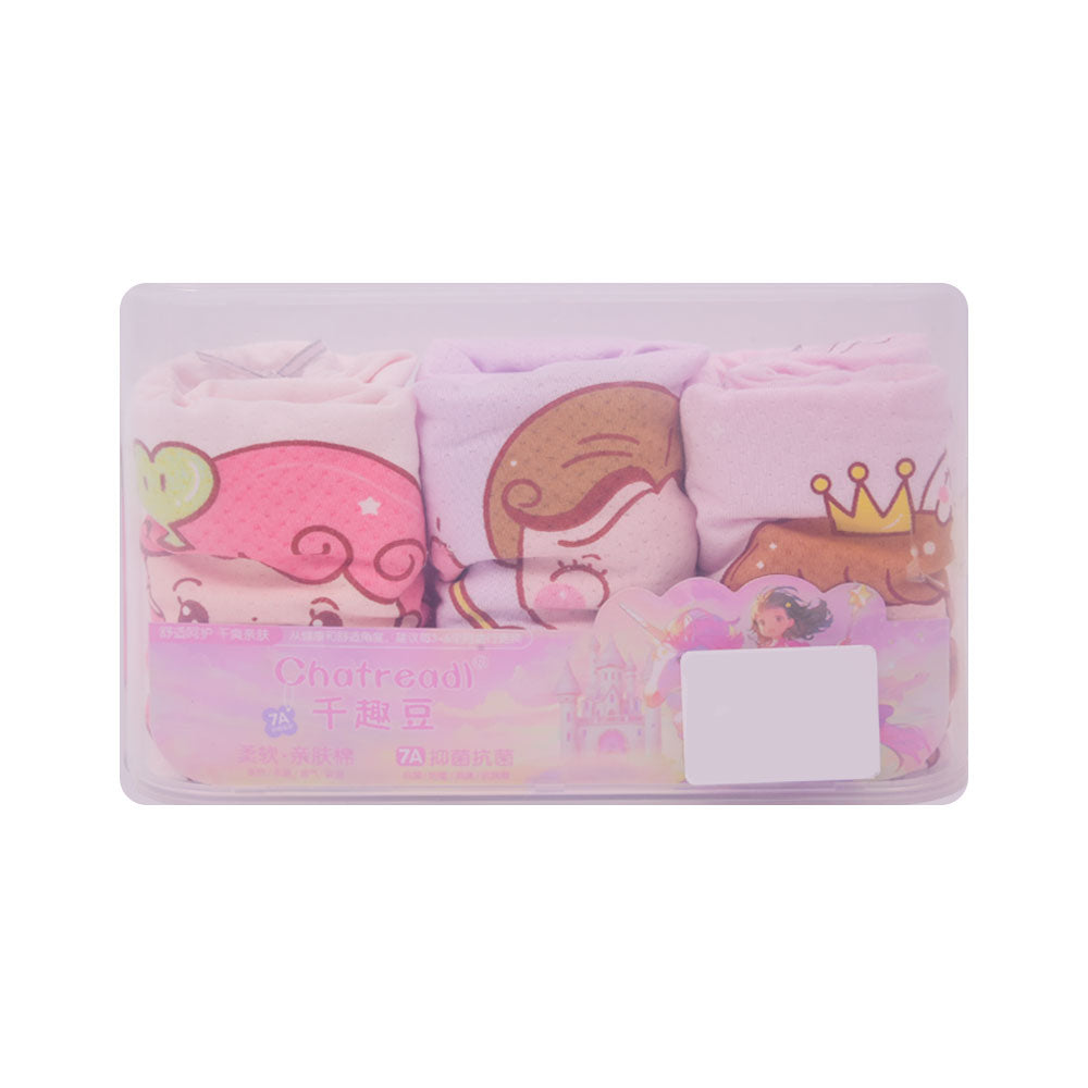 GIRLS BOXER 3PC BOX IRS-25 7-8 YEAR  D-001