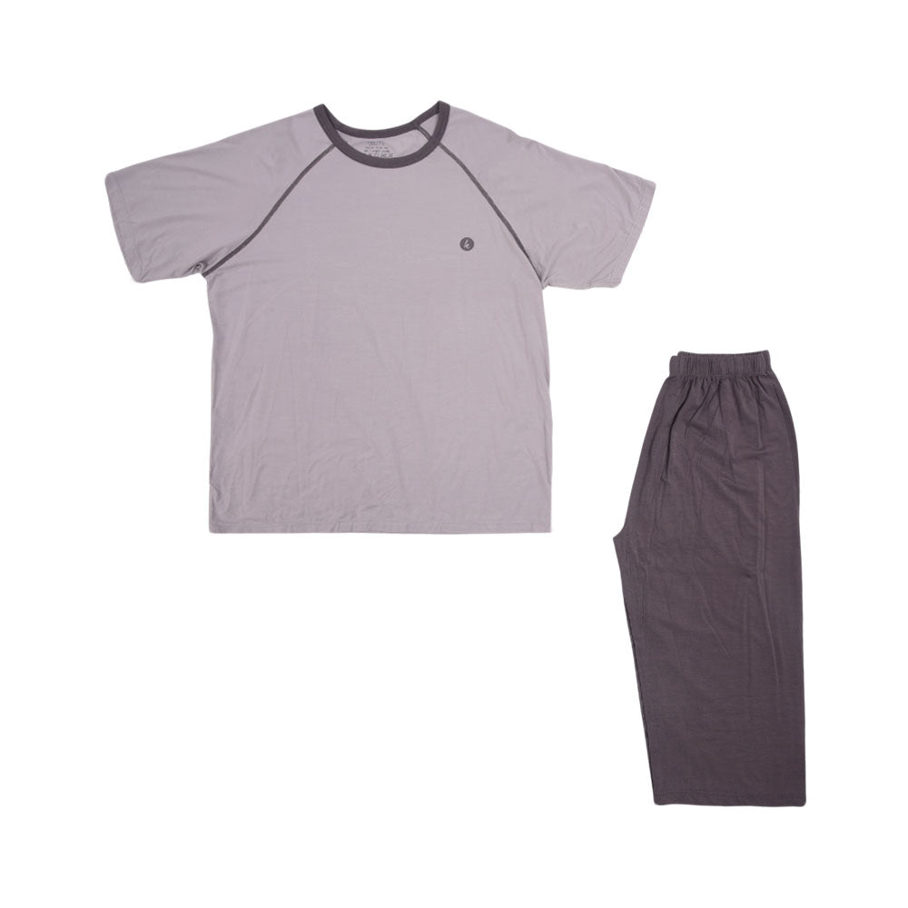 BOYS S/S 2PC SLEEPING SUIT W-SHORT IRS-25 6-7 YEAR CC-2