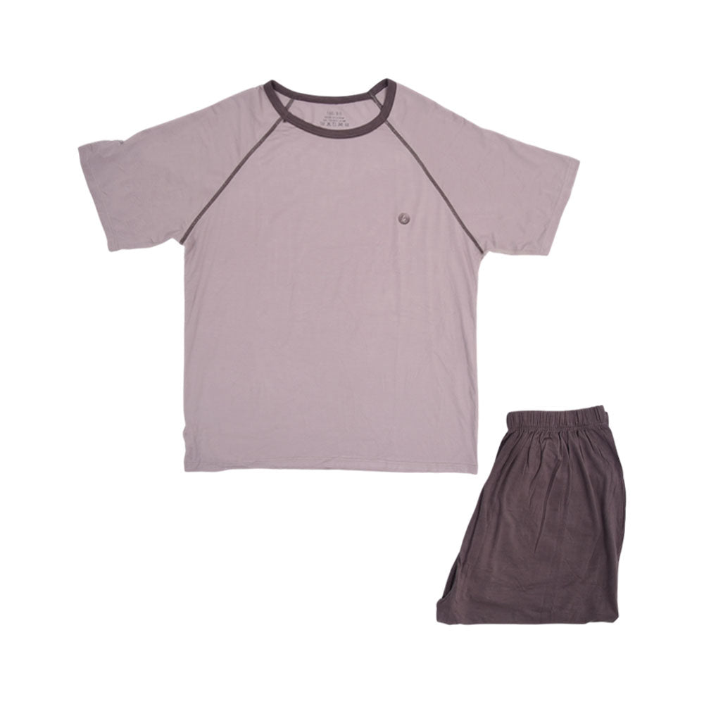 BOYS S/S 2PC SLEEPING SUIT W-SHORT IRS-25 7-8 YEAR CC-2