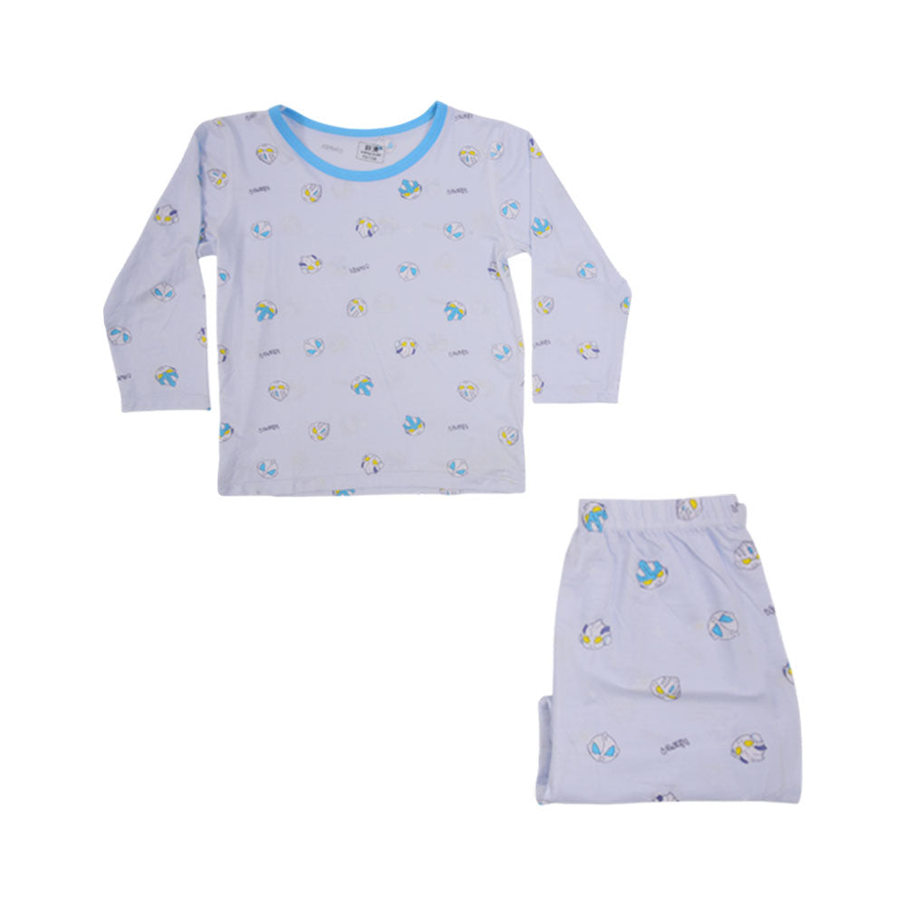 BOYS L/S 2PC SLEEPING SUIT IRS-25 3-4 YEAR CC-6