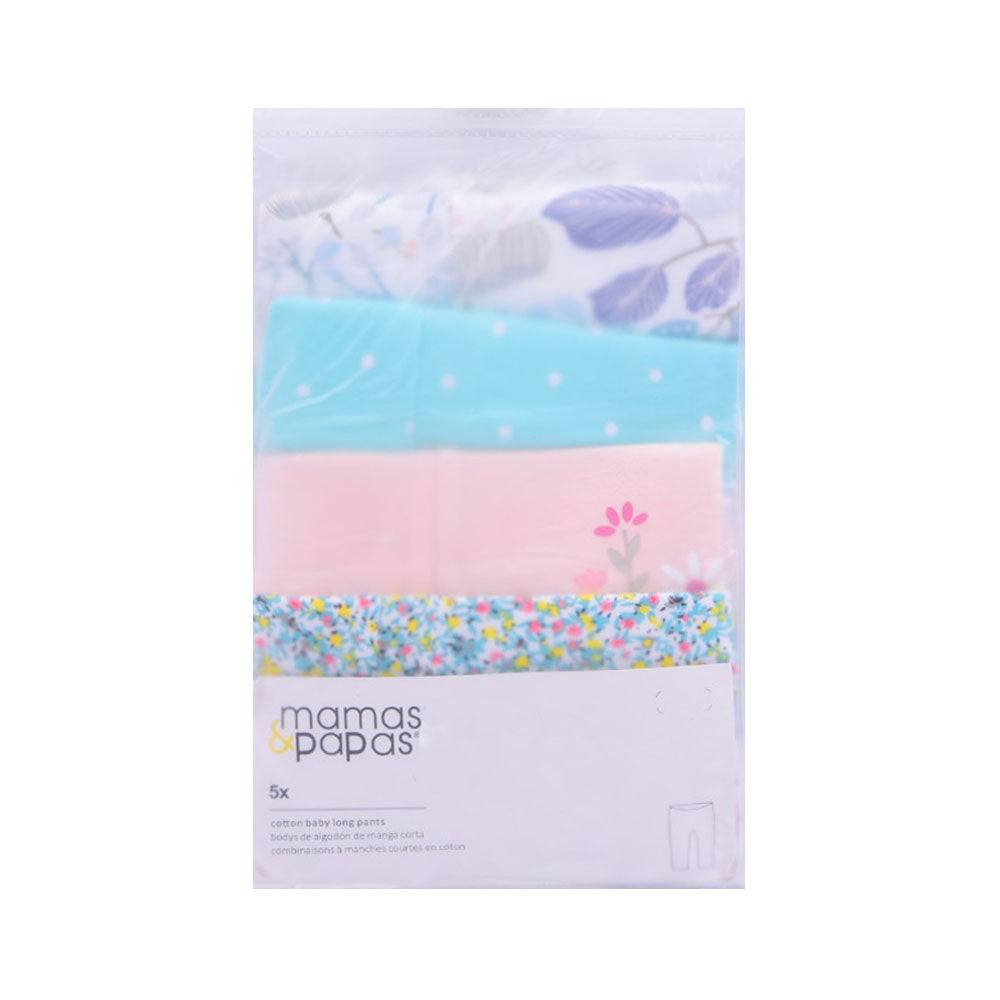 GIRLS 5PC PAJAMA MAMAS & PAPAS IRS-25 6-9M SS-1