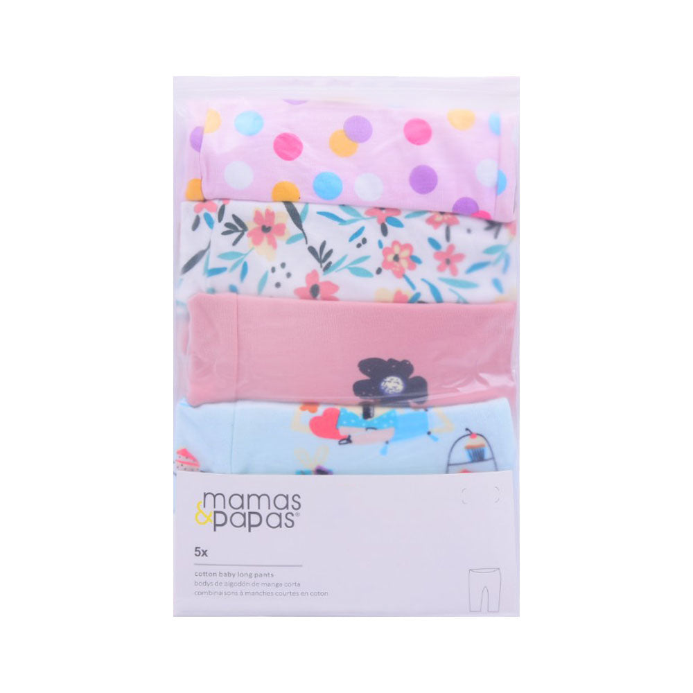 GIRLS 5PC PAJAMA MAMAS & PAPAS IRS-25 18-24M SS-1