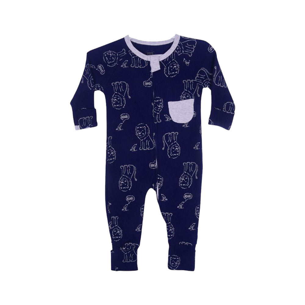 BOYS L/S ROMPER MOTHERS TREE IRS-25 9-12M SS-7