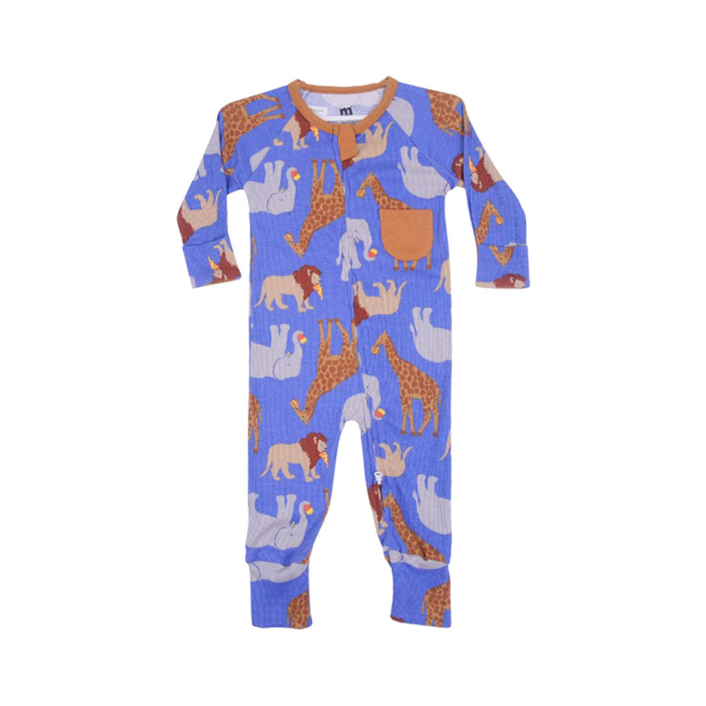 BOYS L/S ROMPER MOTHERS TREE IRS-25 18-24M SS-7