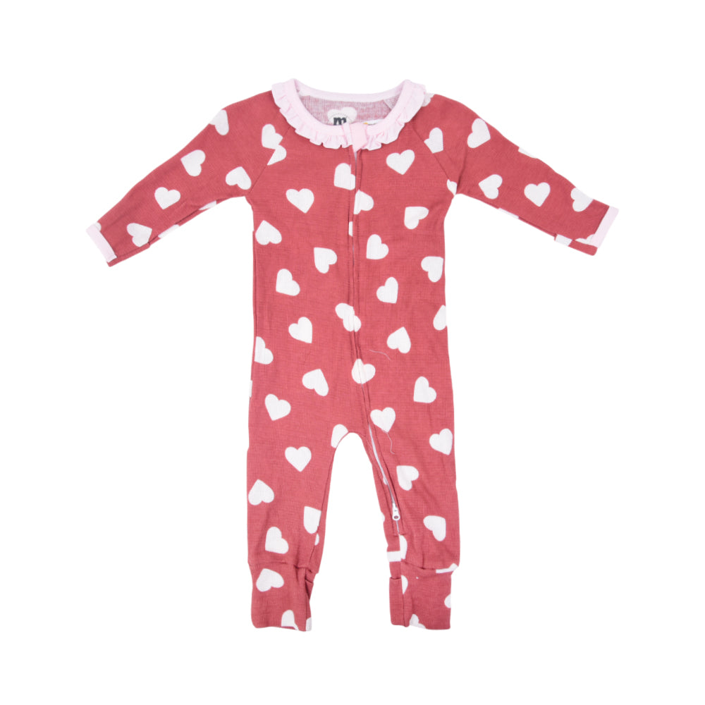 GIRLS L/S ROMPER MOTHERS TREE IRS-25 12-18M SS-7