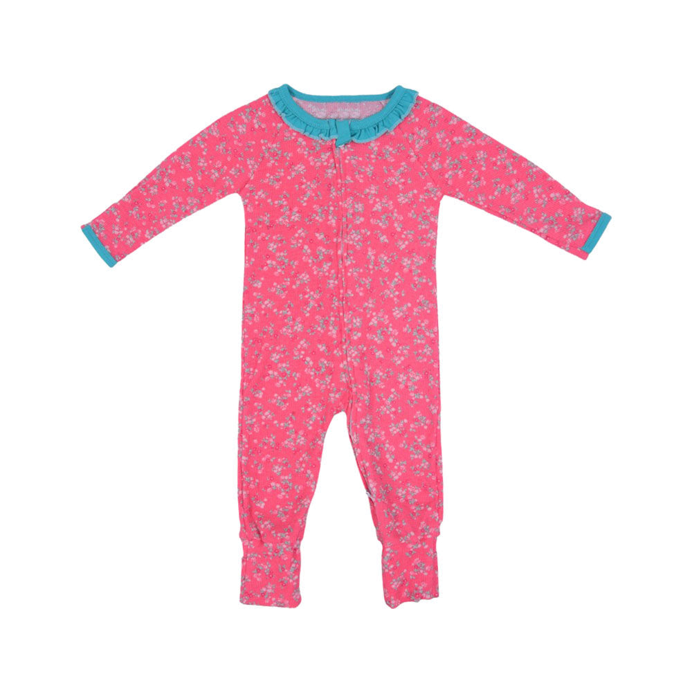 GIRLS L/S ROMPER MOTHERS TREE IRS-25 18-24M SS-7