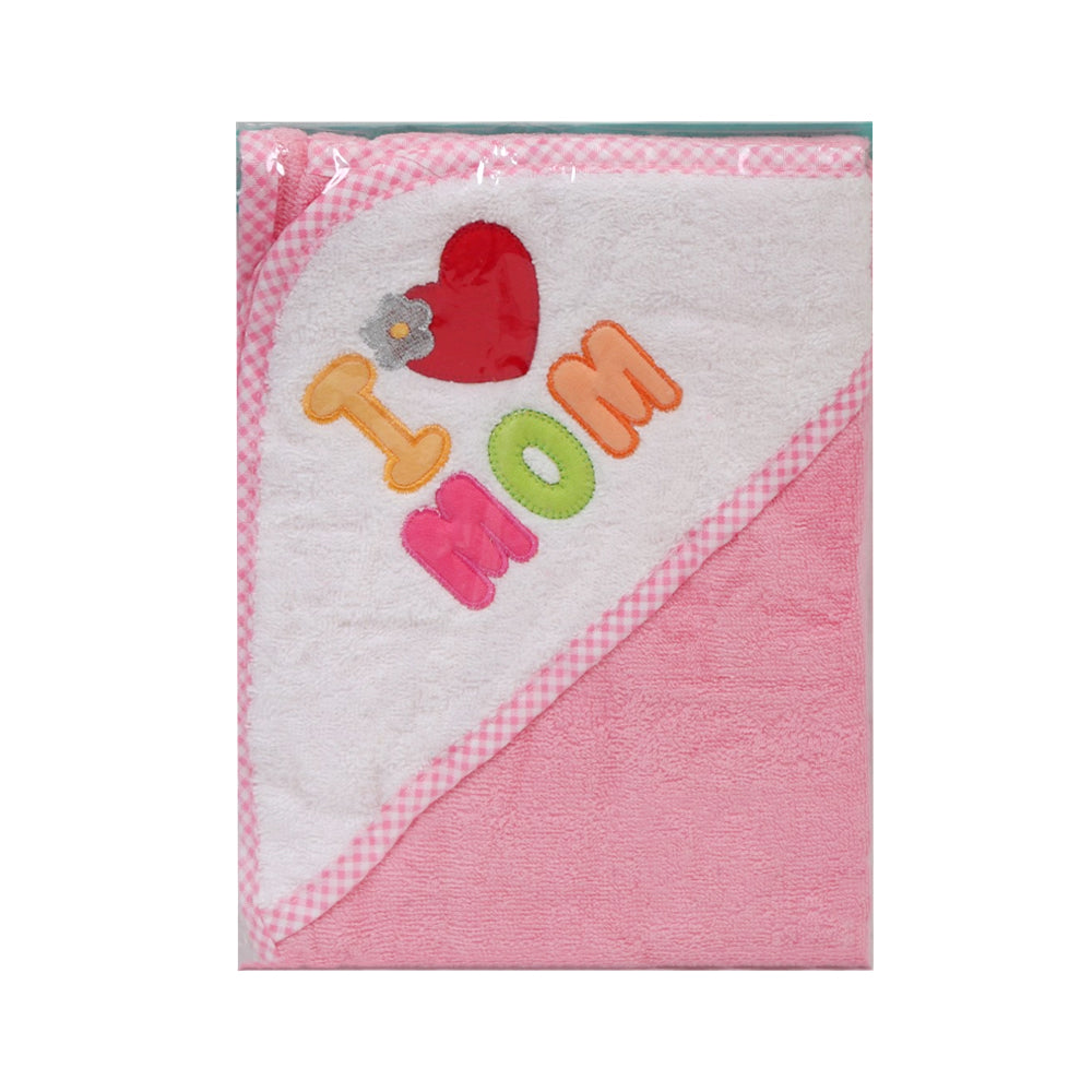 BABY BATH TOWEL HOODED NZS-25 001