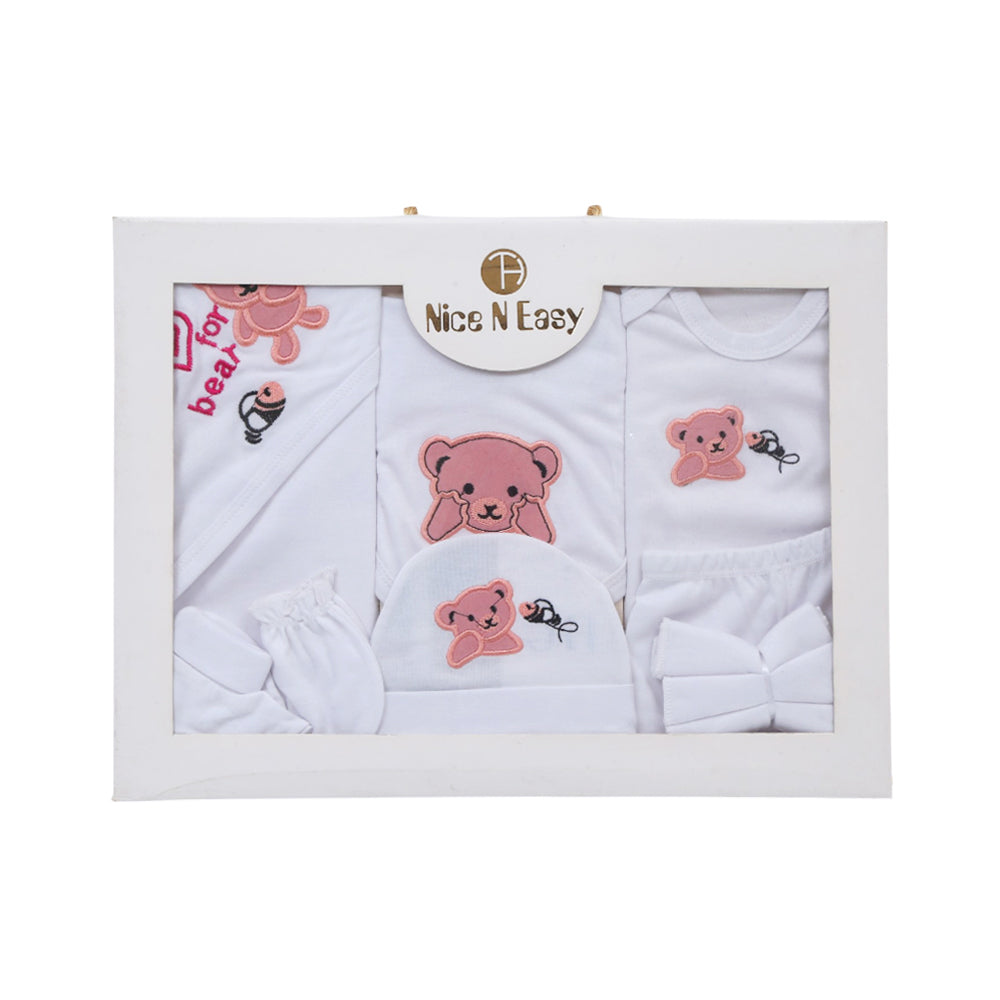 BABY 10 GIFT SET BOX NICE & EASY PINK NZW-25