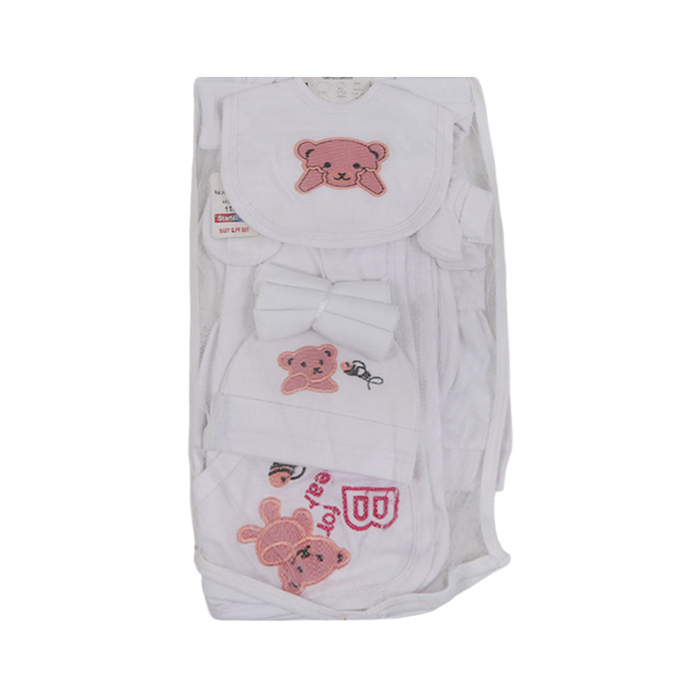 BABY 11 GIFT SET HANGER NICE & EASY PINK NZW-25