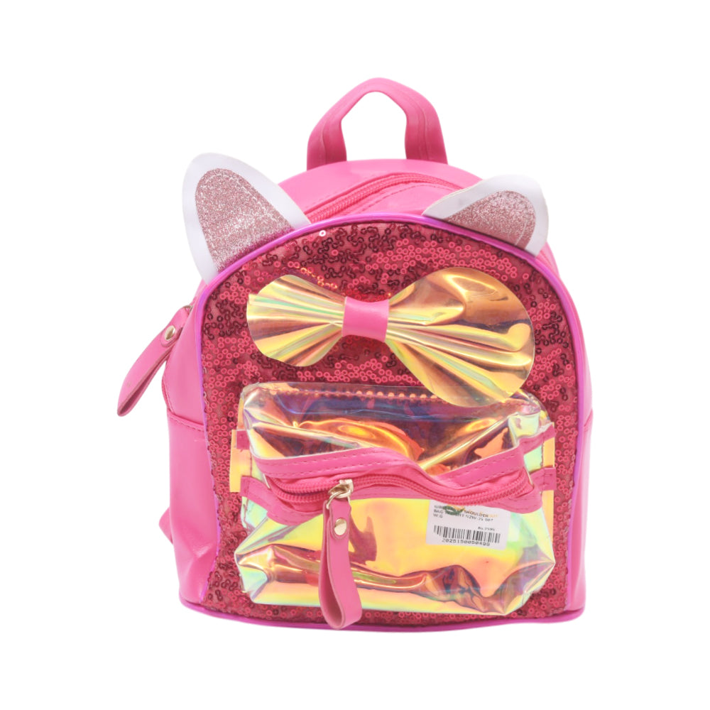 GIRLS FANCY SHOULDER BAG W-LIGHT NZW-25 007 W.G (Multi Colors)