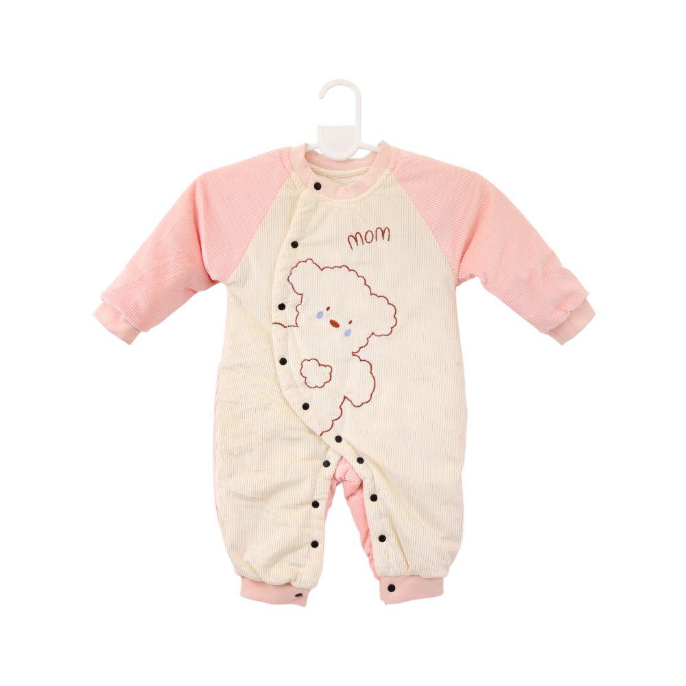UNISEX L/S QUILTED ROMPER NZW-25 3-6M 93996