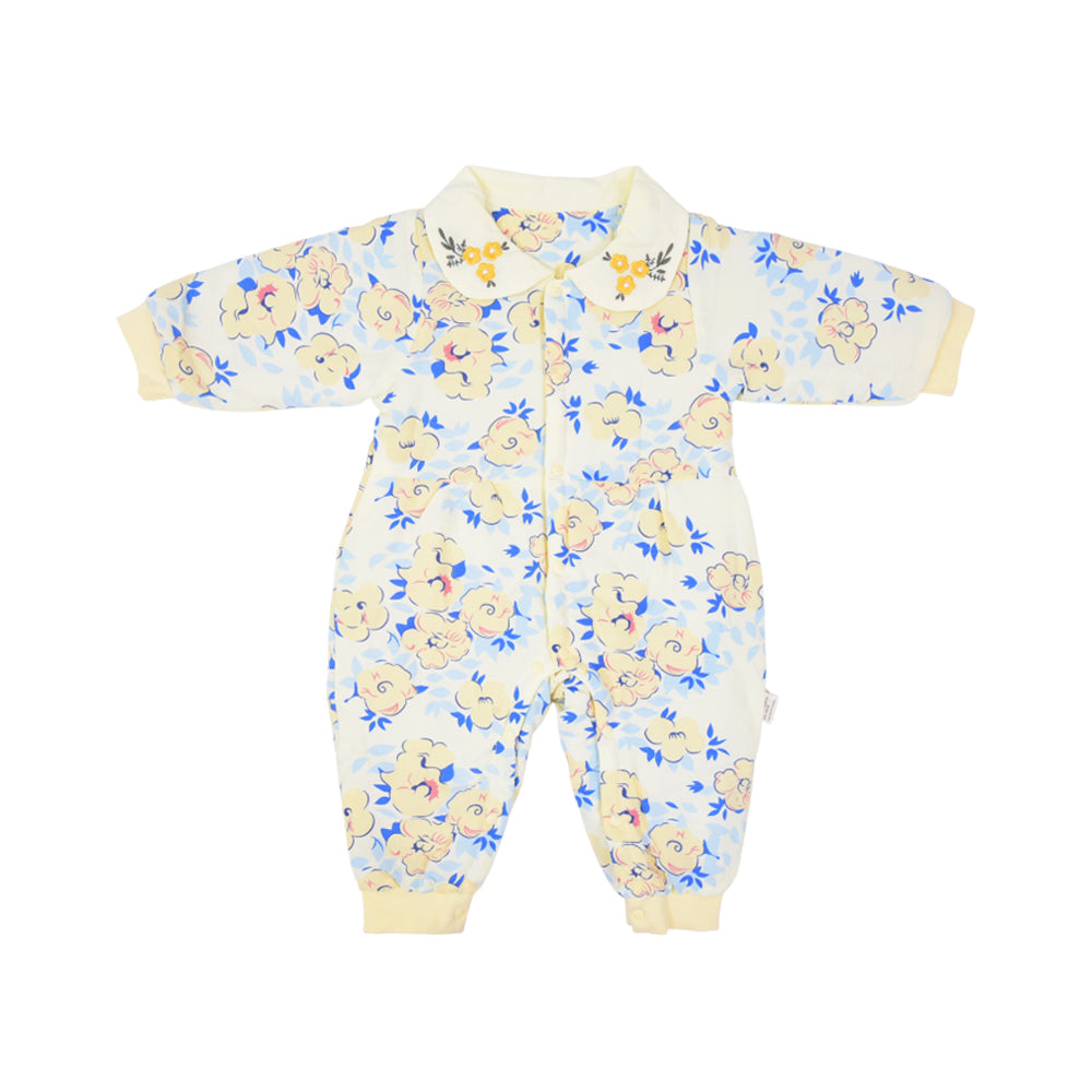 GIRLS L/S PRINTED ROMPER NZW-25 6-9M 93983
