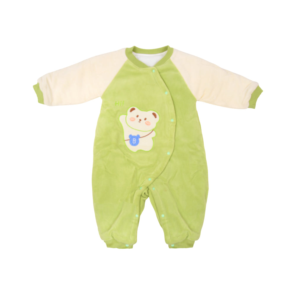 BOYS L/S QUILTED ROMPER NZW-25 9-12M 93691