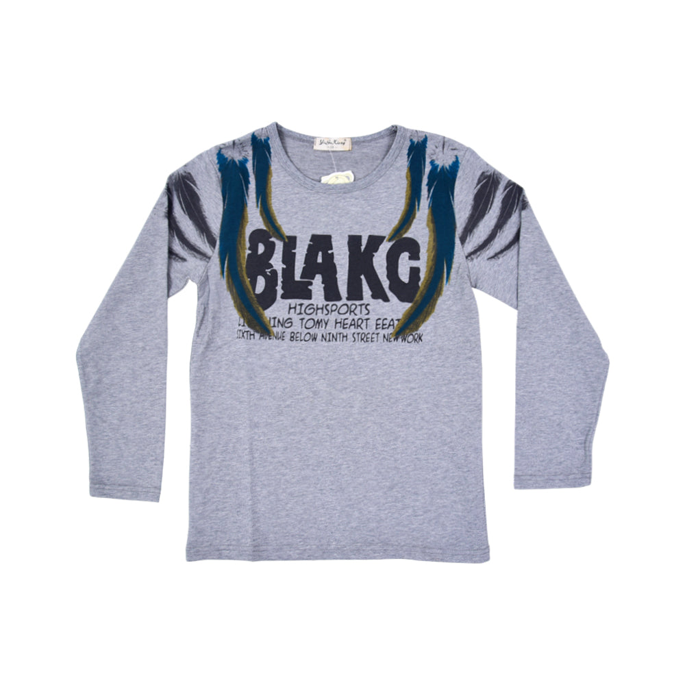 GIRLS L/S BLOUSE KNITWEAR NZW-25 8-9 YEAR B-S04
