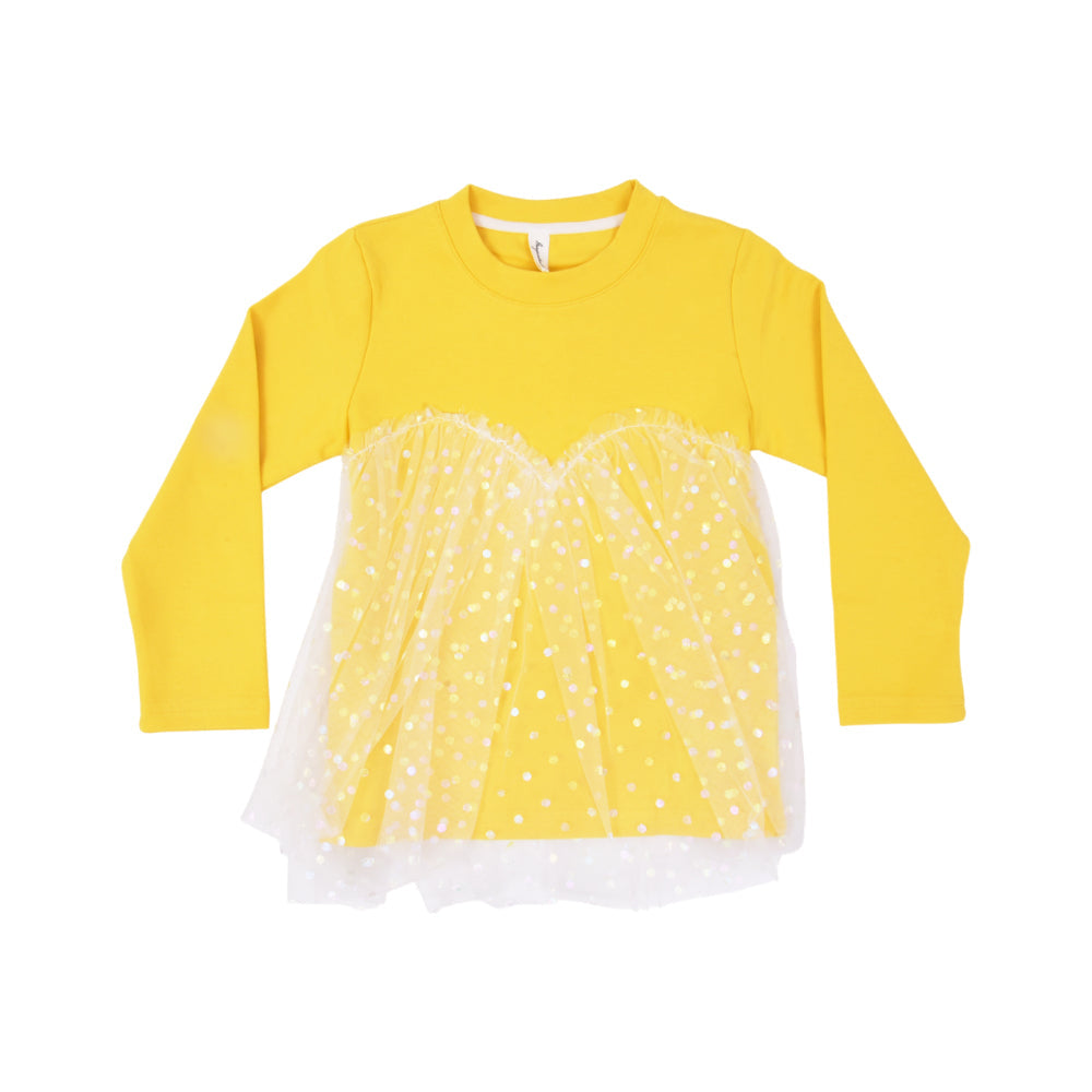 GIRLS L/S BLOUSE KNITWEAR NZW-25 4-5 YEAR B-S05