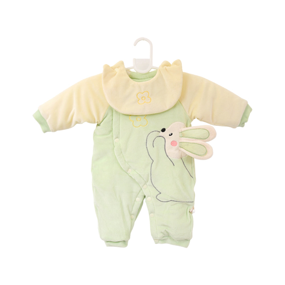 UNISEX L/S QUILTED ROMPER NZW-25 0-3M 101