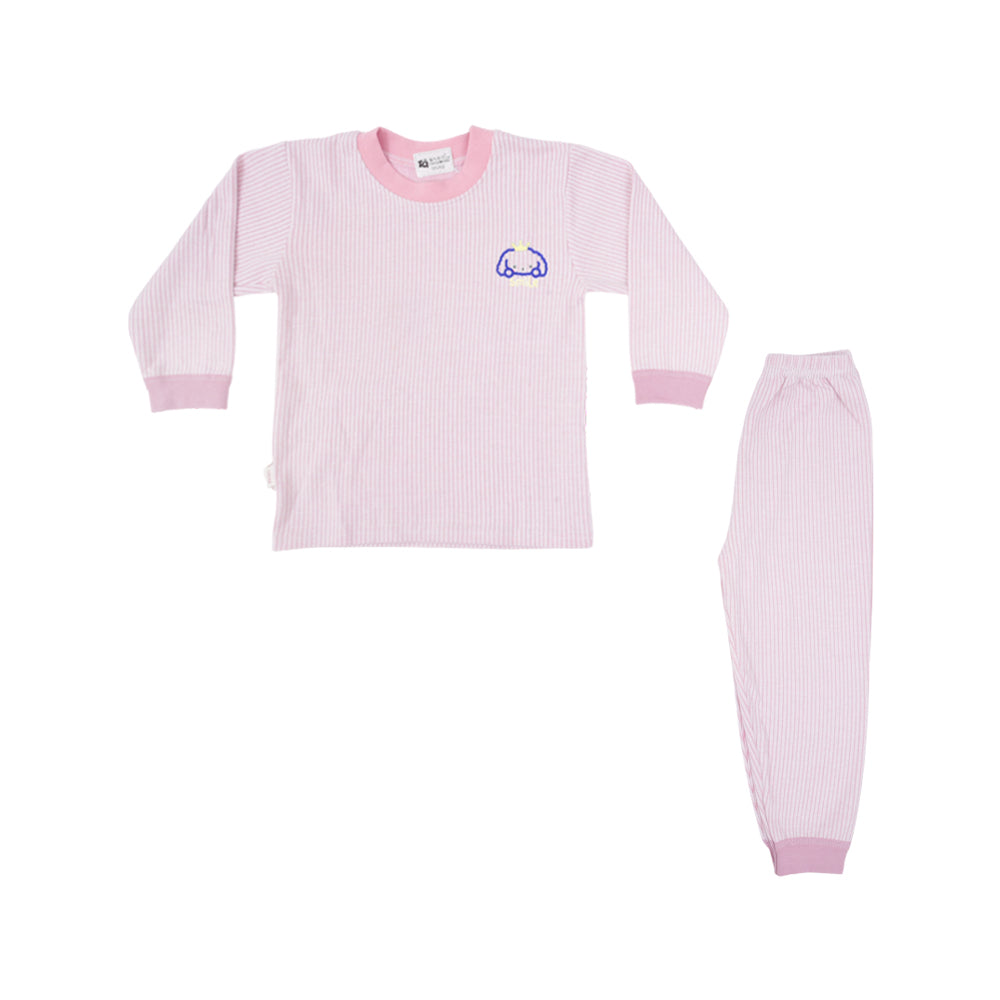 UNISEX L/S 2PC SLEEPING SUIT NZW-25 3-4 YEAR 501