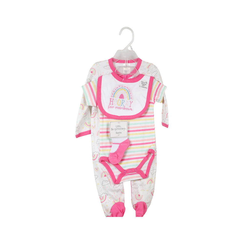 BABY 5PC GIFT SET HANGER NZW-25 3-6M S112