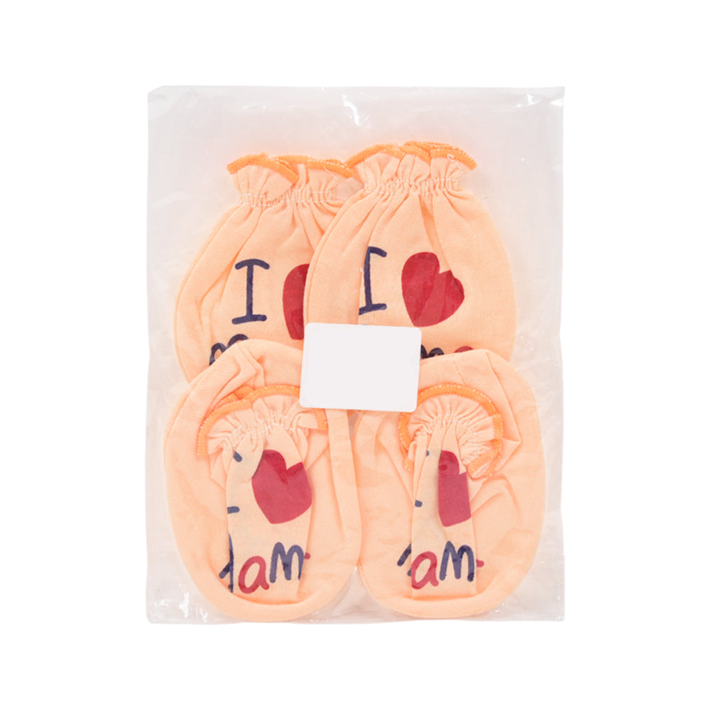 BABY MITTON BOOTIES SET NZW-25 PSK56 (Multi Colors)
