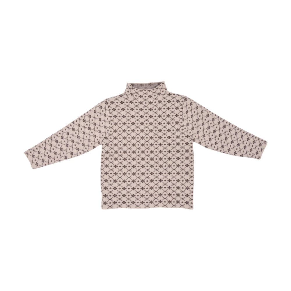 BOYS L/S HIGH NECK SWEATER NZW-25 18-24 M 0102