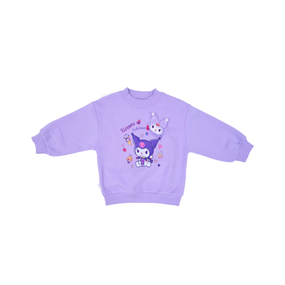 GIRLS L/S SWEAT SHIRT NZW-25 5-6 YEAR 01016
