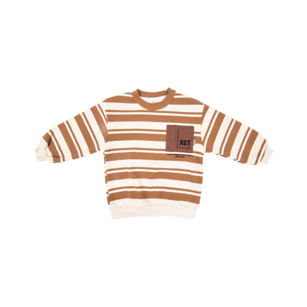 BOYS L/S SWEAT SHIRT NZW-25 5-6 YEAR 1120