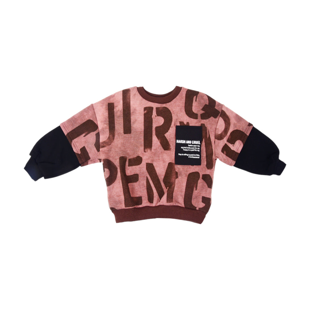 BOYS L/S SWEAT SHIRT NZW-25 5-6 YEAR 1131