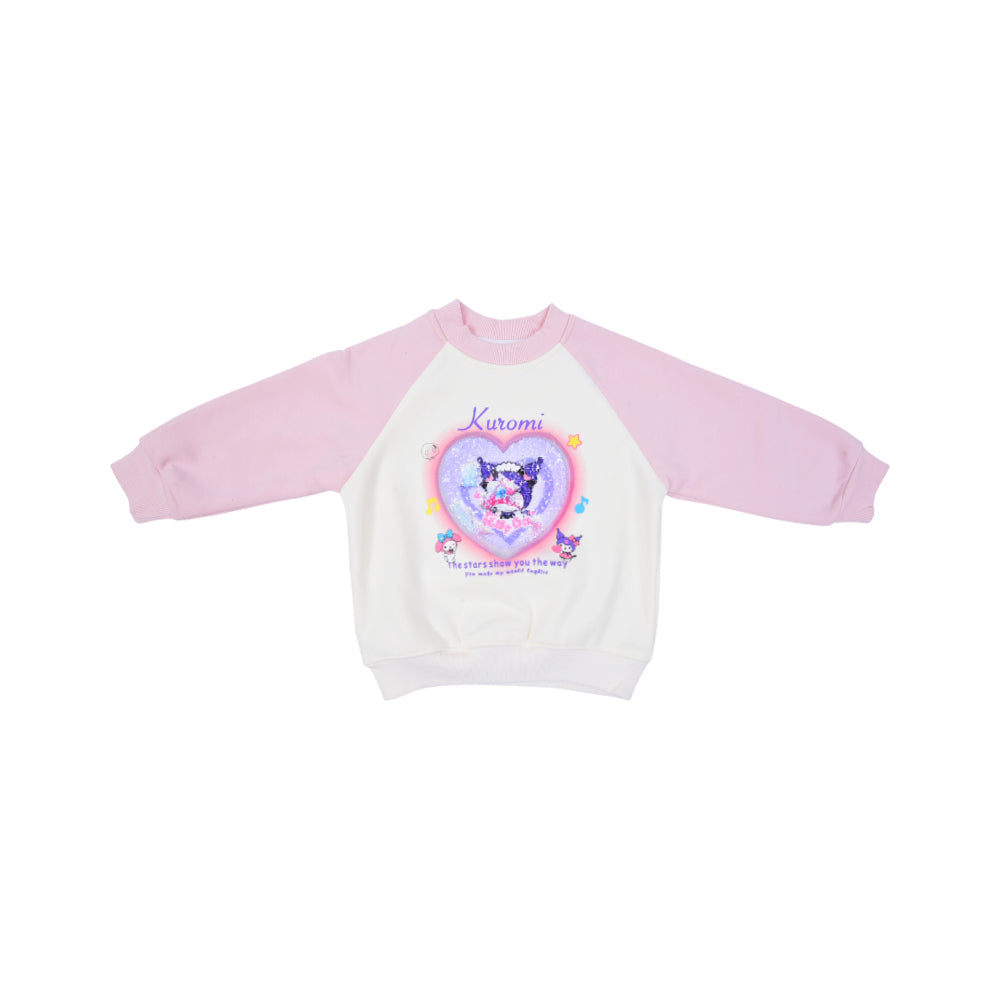 GIRLS L/S SWEAT SHIRT NZW-25 6-7 YEAR 01025