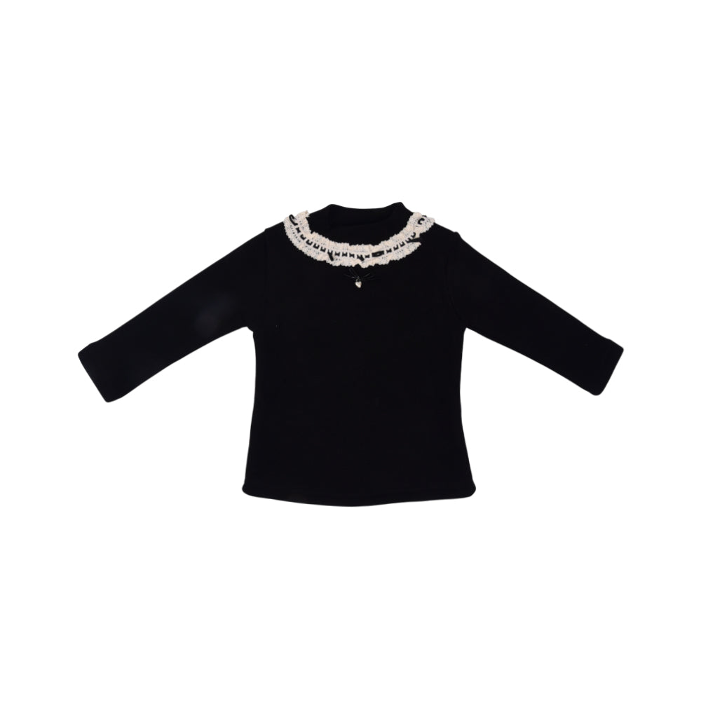 GIRLS L/S HIGH NECK NZW-25 2-3 YEAR 01036