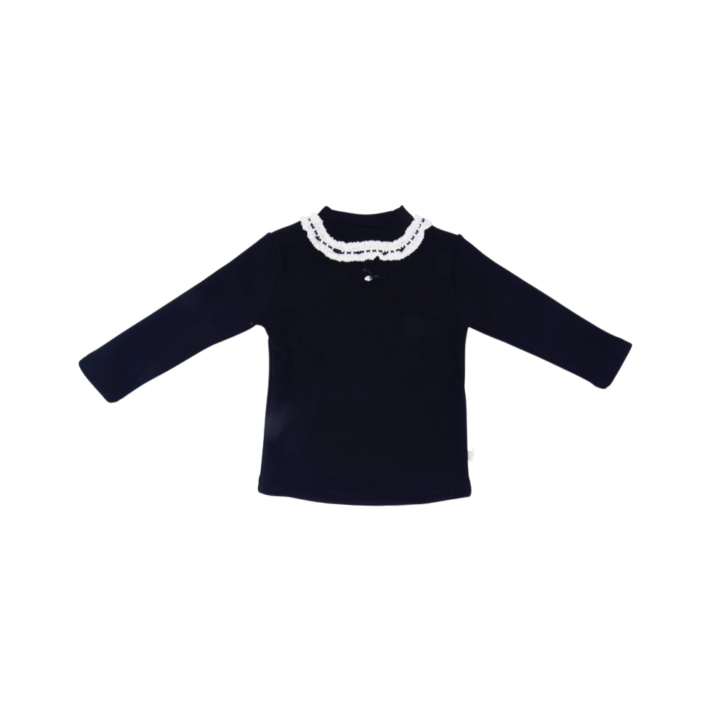 GIRLS L/S HIGH NECK NZW-25 5-6 YEAR 01036