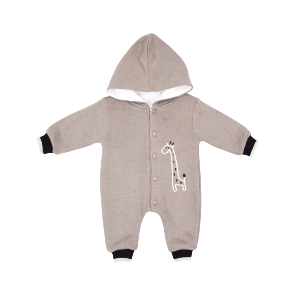 BOYS L/S ROMPER HOODED O.S.B NZW-25 9-12 M 812