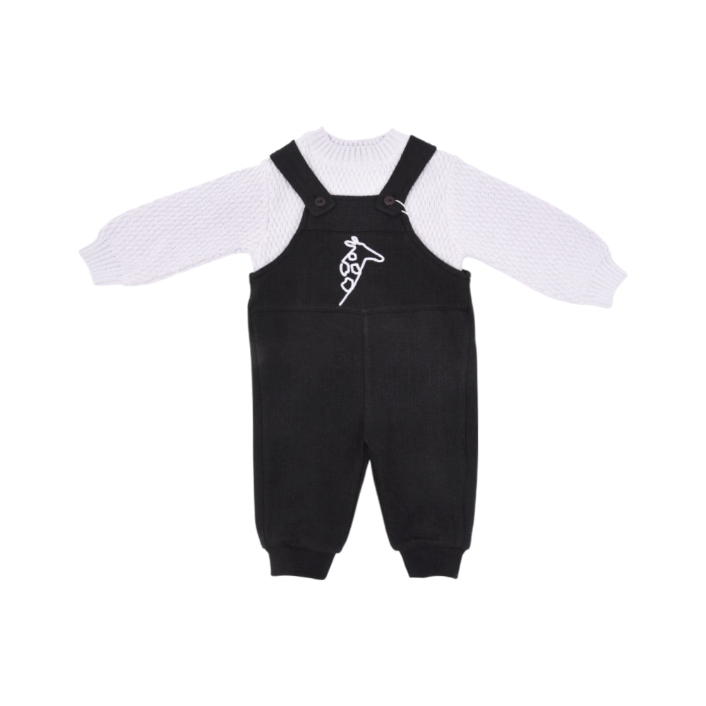 BOYS L/S 2PC ROMPER HOODED O.S.B NZW-25 9-12 M 616