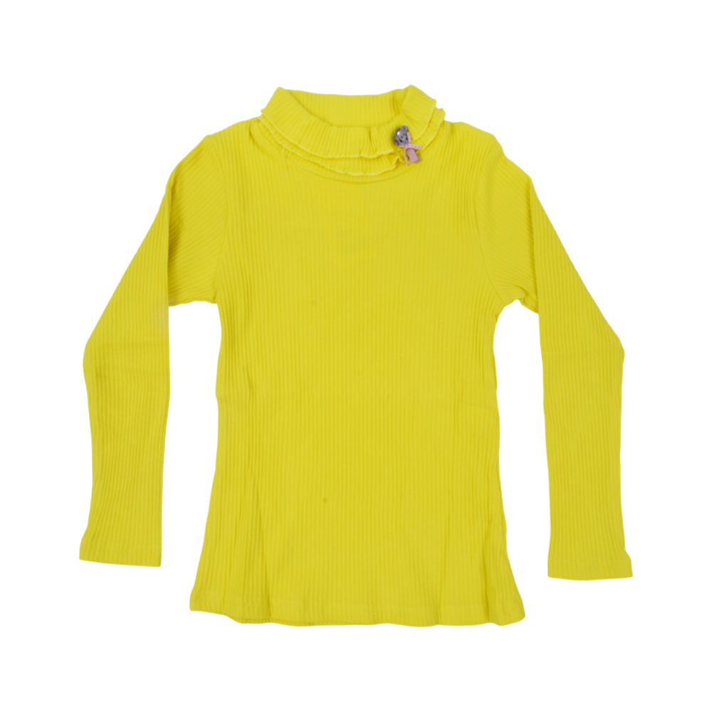 GIRLS L/S HIGH NECK NZW-25 8-9 YEAR 009
