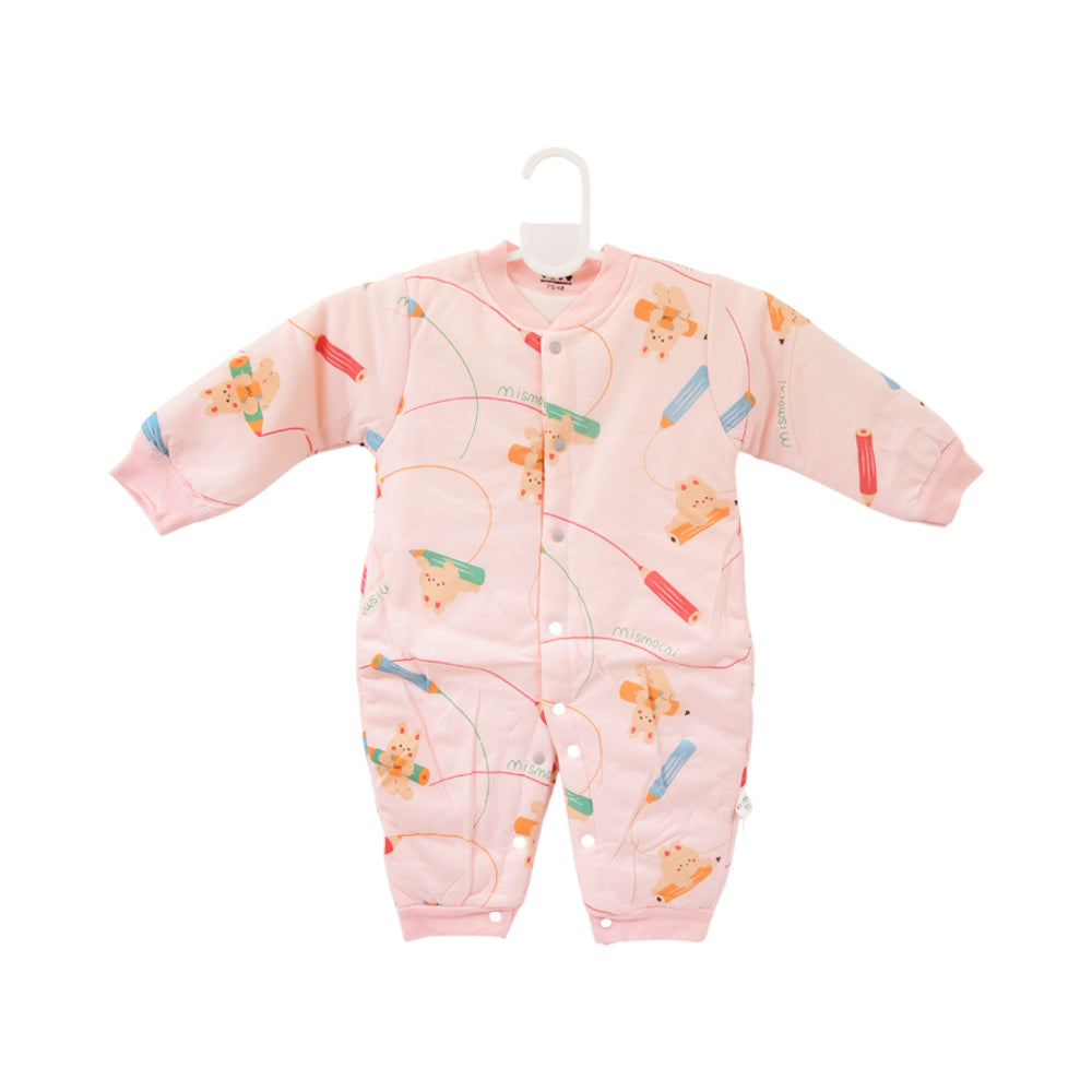 UNISEX L/S QUILTED ROMPER ZHW-25 3-6 M 7002 I.G
