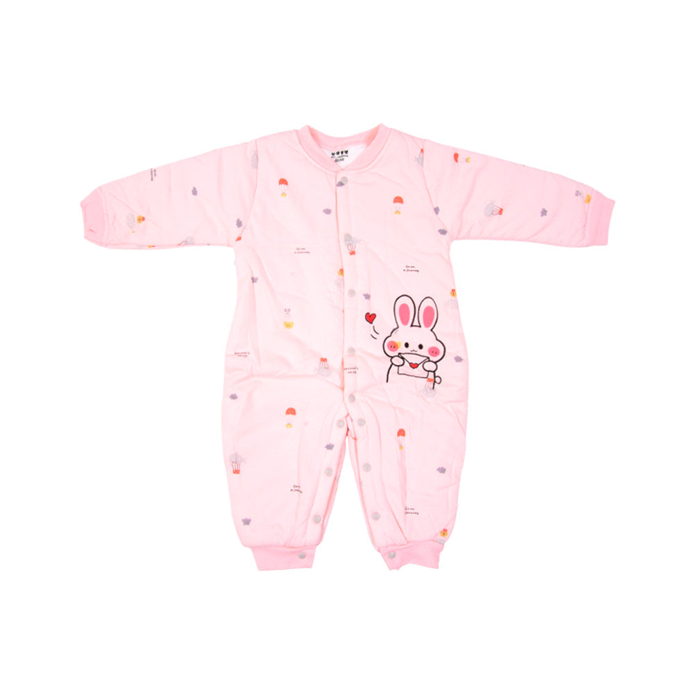 UNISEX L/S QUILTED ROMPER ZHW-25 6-9 M 7002 I.G