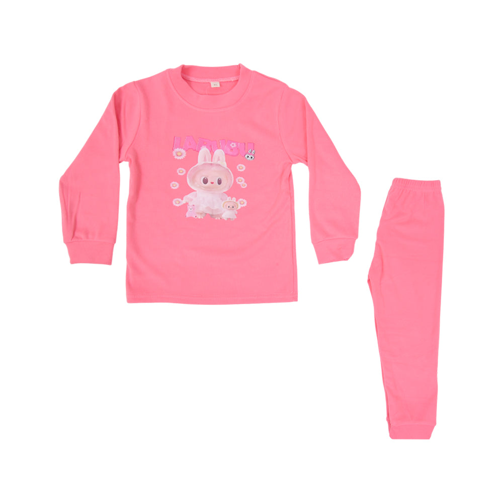 GIRLS L/S TRACK SUIT ZHW-25 4-5 YEAR 6563