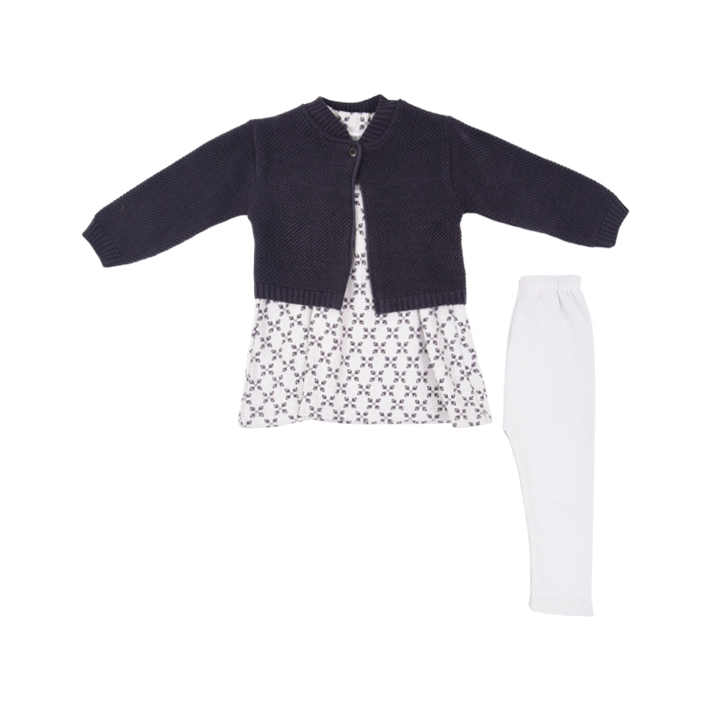 BOYS L/S 3PC PAJAMA SUIT O.S.B ZHW-25 18-24M 1026