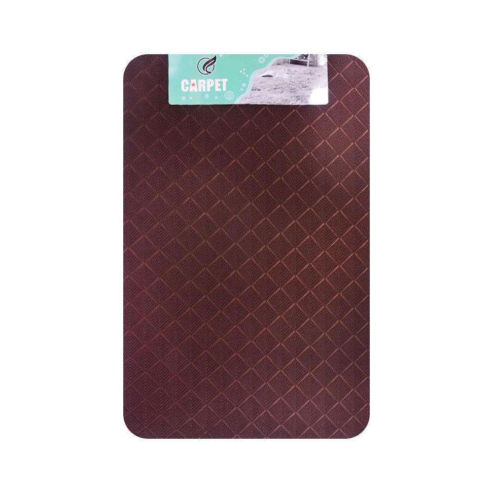 FLOOR MAT 50X80 IR BRIOWN T-12