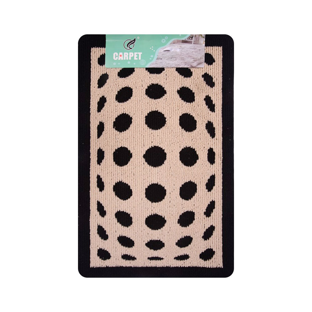 FLOOR MAT 50X80 IR BLACK T-14