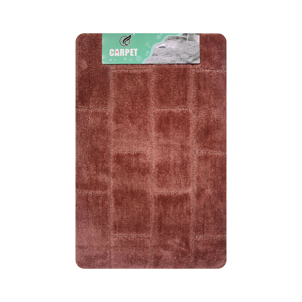 FLOOR MAT 50X80 IR BROWN T-17