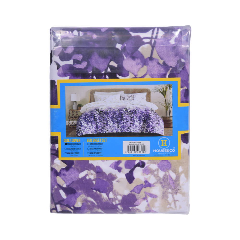 House & Co QUILT COVER SINGLENOSHA TC-250