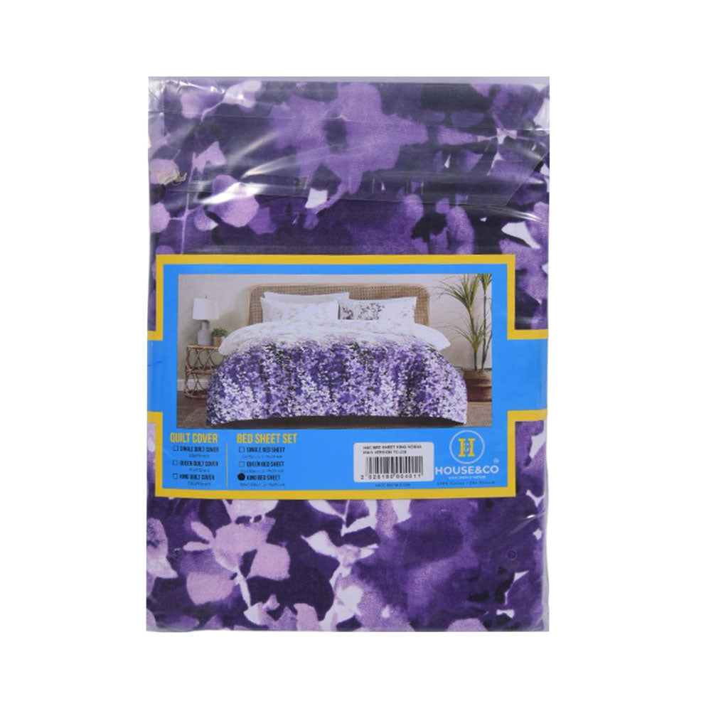 House & Co BED SHEET KINGNOSHA MAIN VERSION TC-250