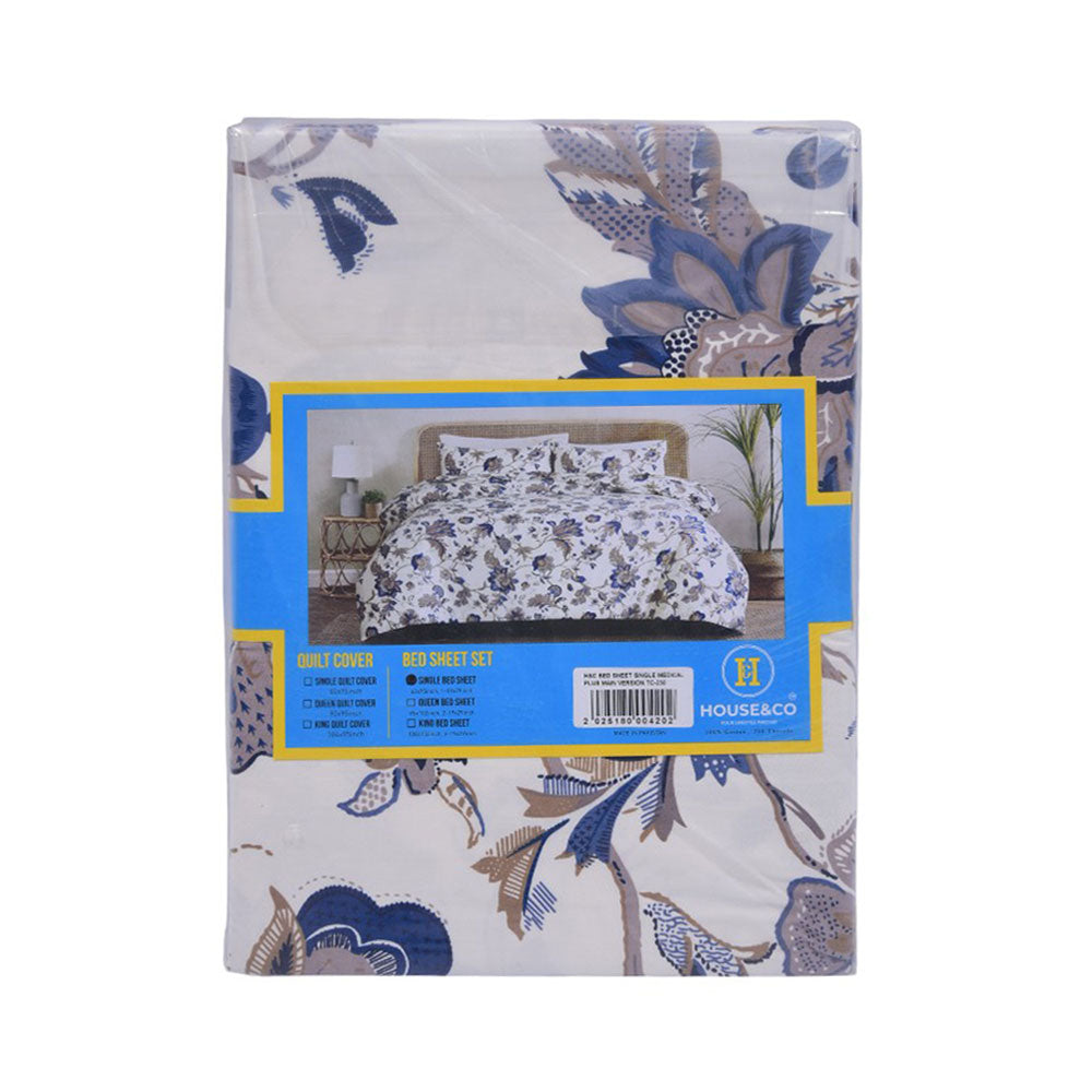 House & Co BED SHEET SINGLE MEDICAL PLUS MAIN VERSION TC-250