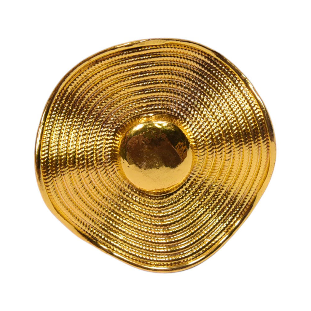NAPKIN RING IR GOLDEN 14