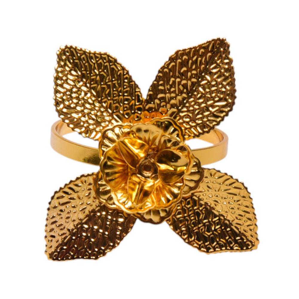 NAPKIN RING IR GOLDEN 19