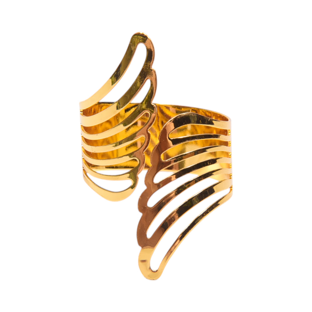NAPKIN RING IR GOLDEN 21