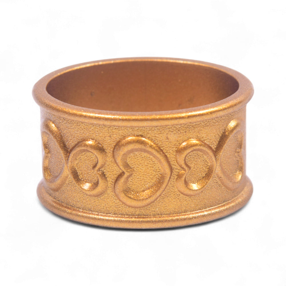 NAPKIN RING IR GOLD ANTIQUE