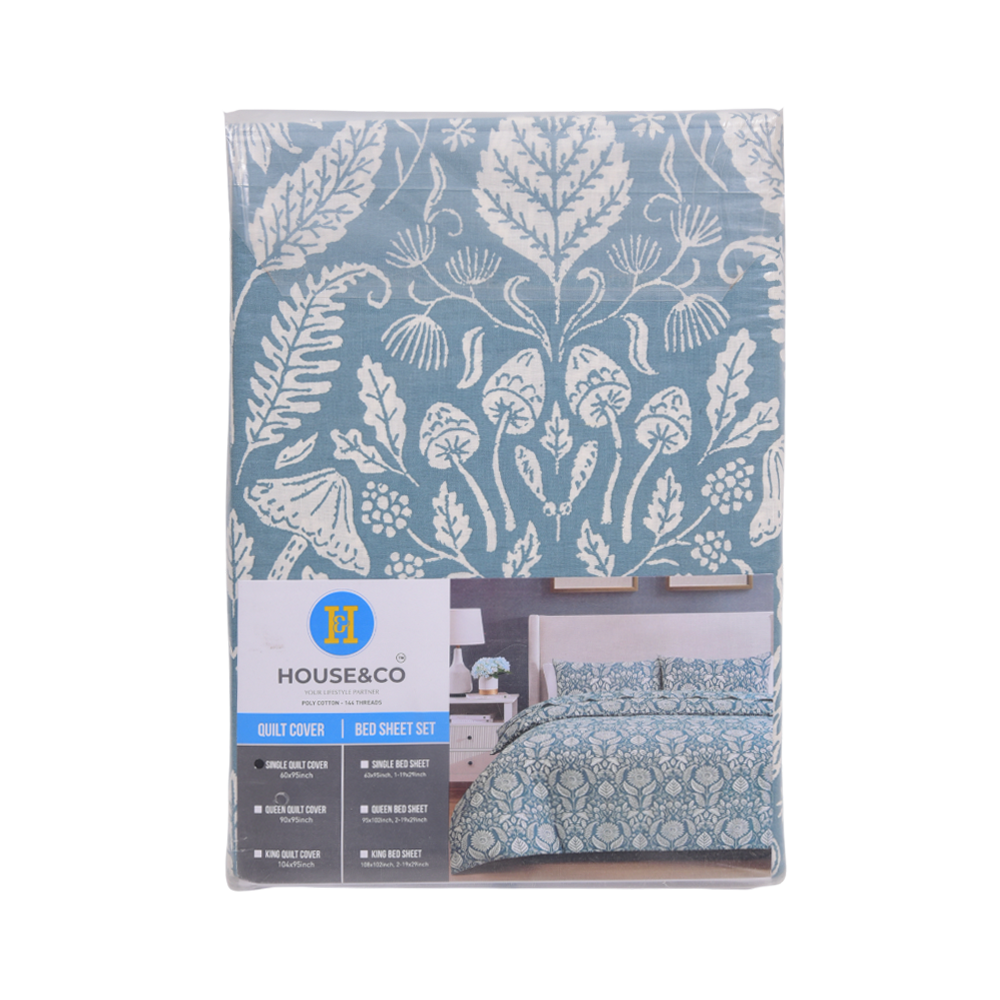 House & Co QUILT COVER SINGLE NOSHA T-144