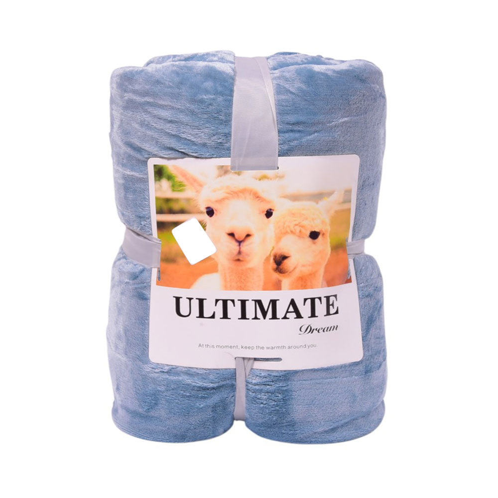 FLEECE BLANKET IR AQUA 62301-2